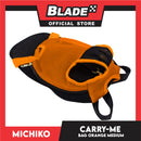 Michiko Carry Me Pet Bag Carrier Orange Medium