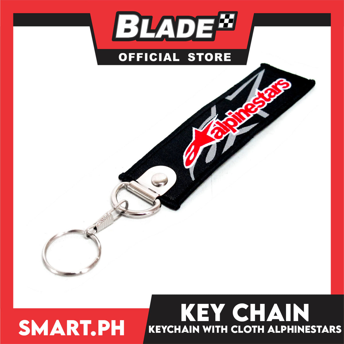 Blade Keychain Cloth Tag Alpinestars