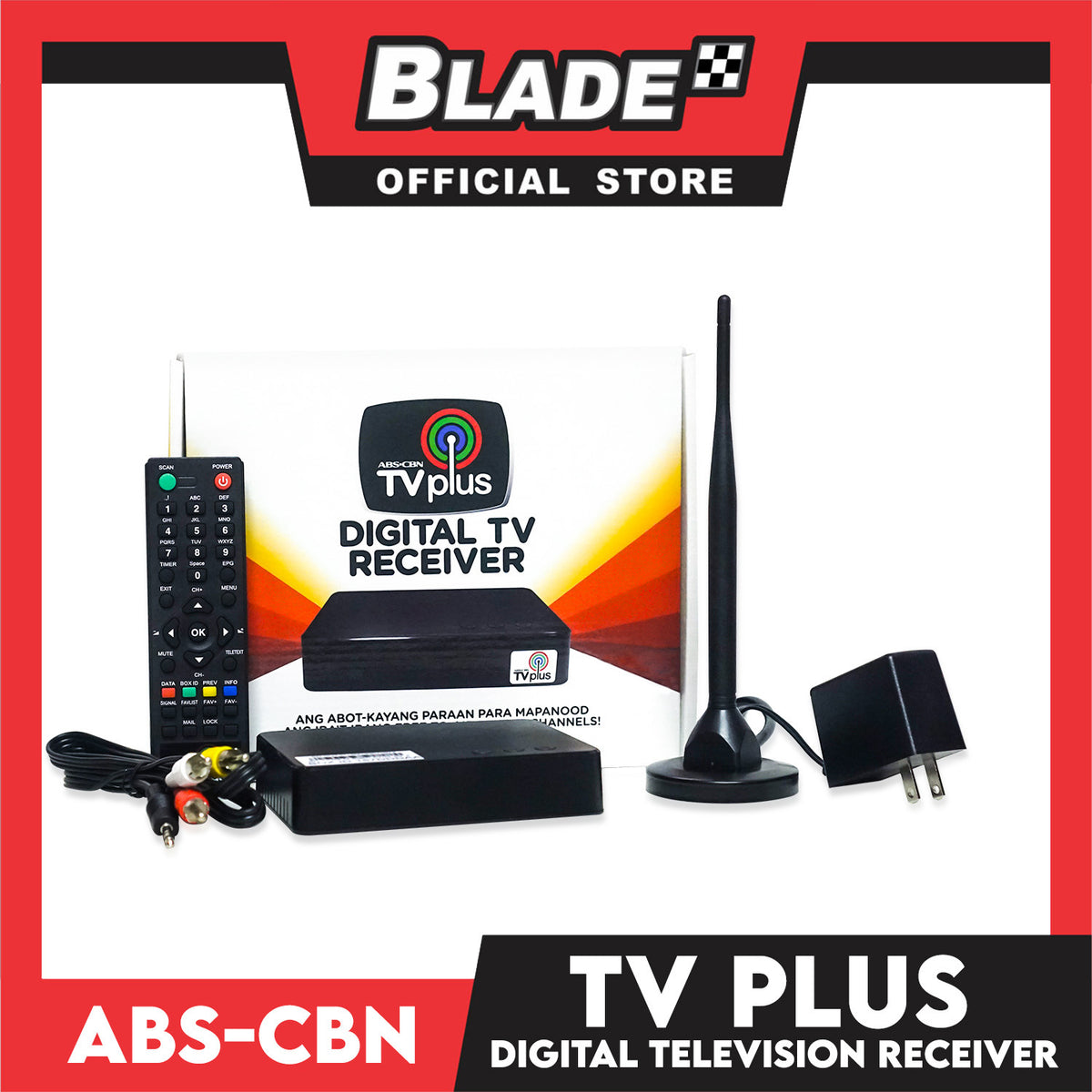 ABS-CBN TV Plus Digital TV Receiver Free To Air Digital Channels