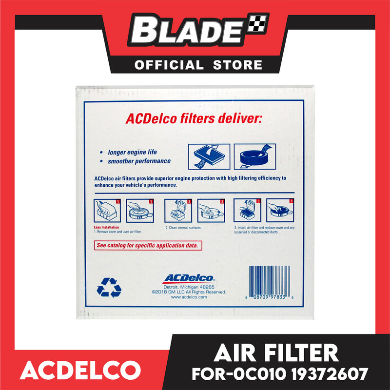 ACDelco Air Filter FOR-OCO10 19372607