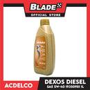ACDelco Dexos2 Advance Fully-Synthetic Engine Oil Diesel API SN/ACEA C3-12 SAE 5W-40 19350981 1Liter