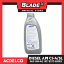 ACDelco Advance Synthetic Blend Engine Oil Diesel API CI-4/SL SAE 15W-40 Supreme 19375270 1Liter