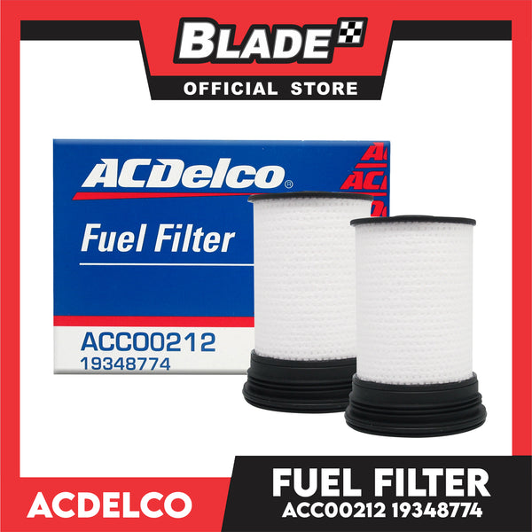 ACDelco Fuel Filter with Cover and Seal ACC00212 19348774 for Chev Trailblazer, Chev Colorado (2 pcs/set)