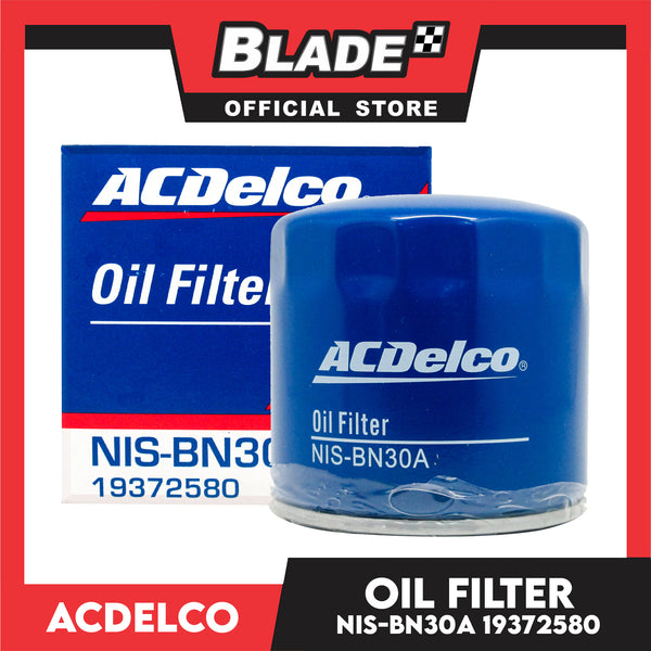 ACDelco Oil Filter NIS-BN30A 19372580 for Nissan Navara, Nissan NP300 and Nissan NV350 Urvan