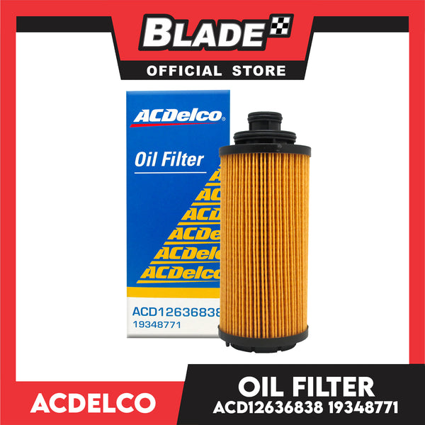 ACDelco Oil Filter ACD12636838 19348771 for Chev Trailblazer and Chev Colorado