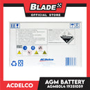 ACDelco Professional AGM Sealed Maintenance Free Premium AGM Battery AGM80L4 19351059 / DIN80