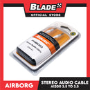 Aiborg 2meters 3.5mm to 3.5mm Male Stereo Audio Cable A1200 (White)