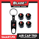 Air Cap Visonter With Keychain (Assorted Car Brands)