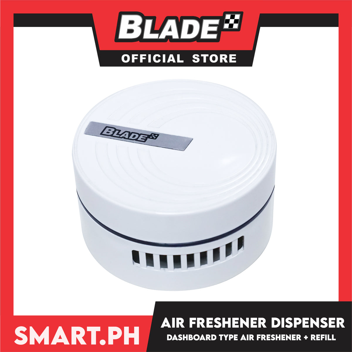 Aurora Electric Air Freshener Dispenser and Refill Q50 (White Color, Ocean Scent) Car Air Freshener