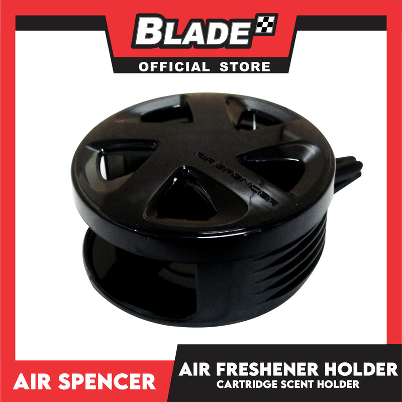 Air Spencer Air Freshener Cartridge Scent Holder (Black)