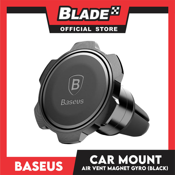 Baseus Gyro Magnet Air Vent Phone Holder SUFHL-01 (Black) Car Mount Phone Holder