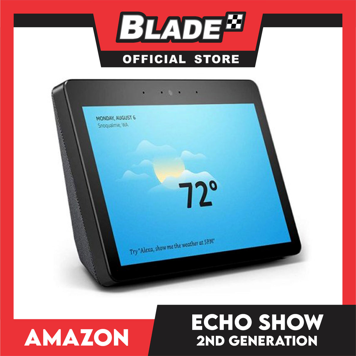 Amazon Echo Show 10.1" HD Smart Display with Alexa (2nd Gen)