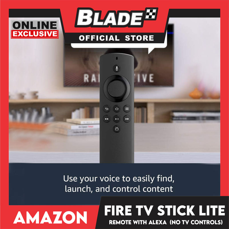 Amazon Fire TV Stick Lite with Latest Alexa Voice Remote Lite (No TV controls), HD Streaming Device