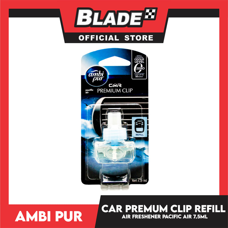 Ambi Pur Car Air Freshener Premium Clip (Pacific Air) 7.5ml