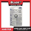 Ambi Pur Luxe Car Vent Clip Kit 7.5ml Vanilla Bouquet