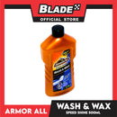 Armor All Speed Shine Wash and Wax Contains Carnauba Wax 500ml Cleans, Shines and Protects In One Easy Step