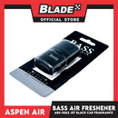 Aspen Air Car Air Freshener Bass ABS-3062 Jet Black Car Fragrance