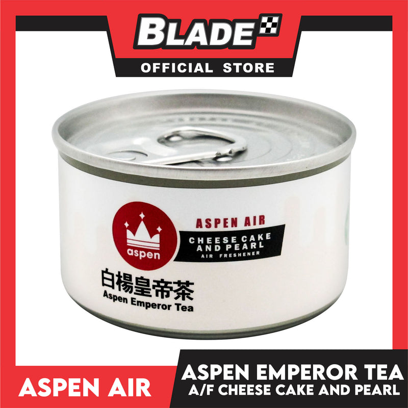 Aspen Air Car Air Freshener Emperor Tea Cheese Cake and Pearl