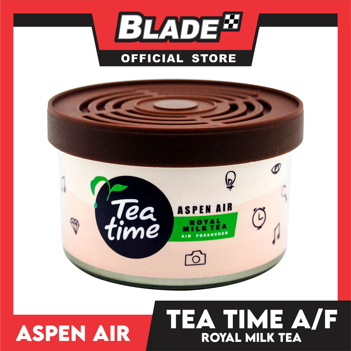 Aspen Air Car Air Freshener Tea Time Royal Milk Tea