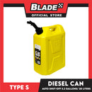 Type S Fuel Tank 20L Diesel AC573 Auto ShutOff Diesel Can (Yellow)