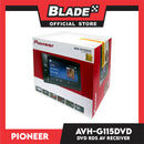 Pioneer AVH-G115DVD 6.2'' DVD RDS AV Receiver WVGA Touchscreen Display