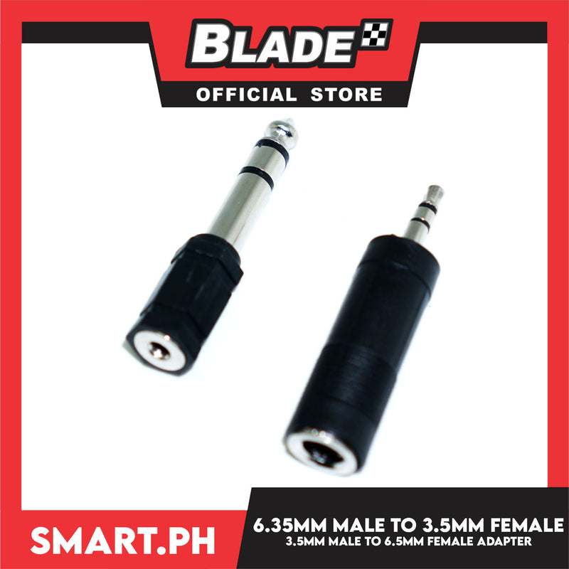 Male to Female Stereo Audio Adapter Converter - Main Image