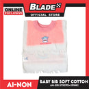 Ainon Baby Bib Babies & Cupcake Design AN210P (Pink)
