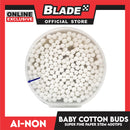 Ainon Baby Super Fine Power Stem Cotton Buds 400 Tips AN514A