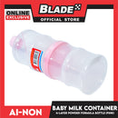 Ainon Baby 4-Layer Milk Powder Formula Container with Extra Cap AN133P (Pink)