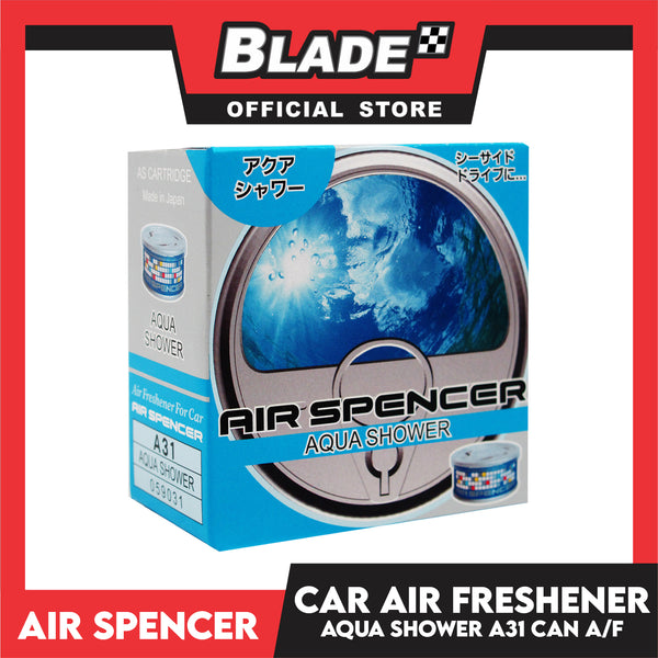 Air Spencer Car Air Freshener with Holder A31 (Aqua Shower)