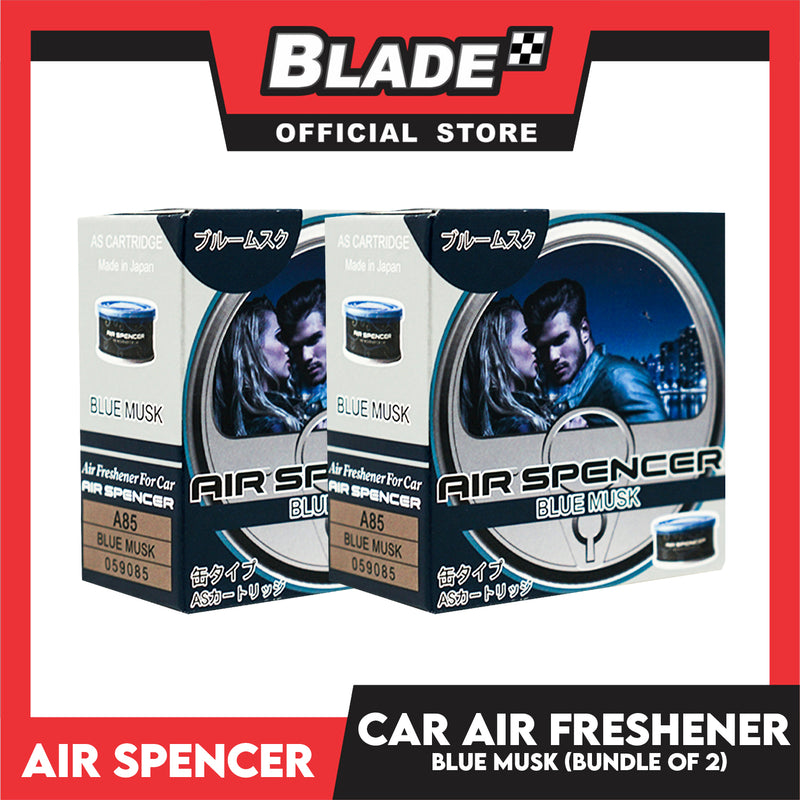 2pcs Air Spencer Eikosha Car Air Freshener A85 (Blue Musk)