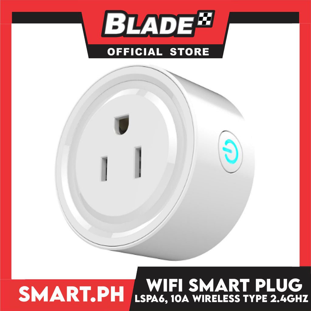 Wifi Smart Plug 10A(Max) 2.4GHZ LSP6 Wifi Outlet Smart Socket Plug Con ...
