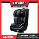 Anzen Child Car Seat Complete Safety ISOFIX Support Group 1, 2 & 3 (Black/Gray)- Baby Car Seat, Infant Car Seat