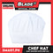 Baby Unisex Chef Cap (White) for Photoshoot Kitchen Costume