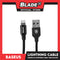 Baseus Yiven Data Cable for Lightning, 2A Max 120cm Length CALYY-OS (Black) Lightning Cord Charge
