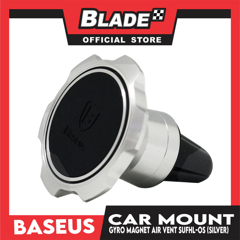 Baseus Car Mount Gyro Magnet Air Vent SUFHL-OS (Silver)