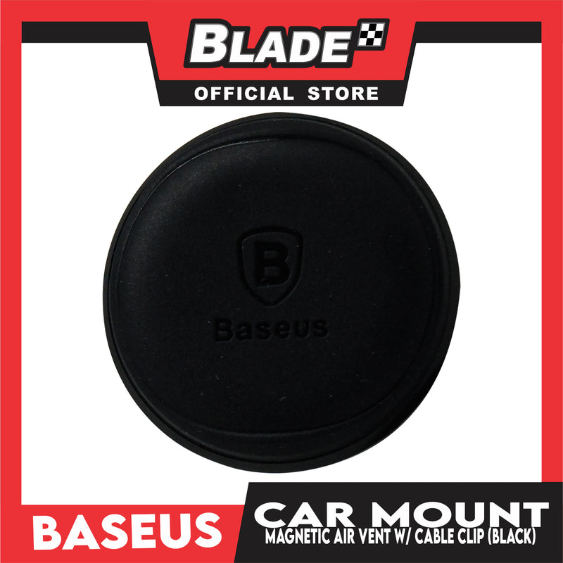 Baseus Car Mount Holder Magnetic Air Vent with Cable Clip SUGX-AO1 (Black)