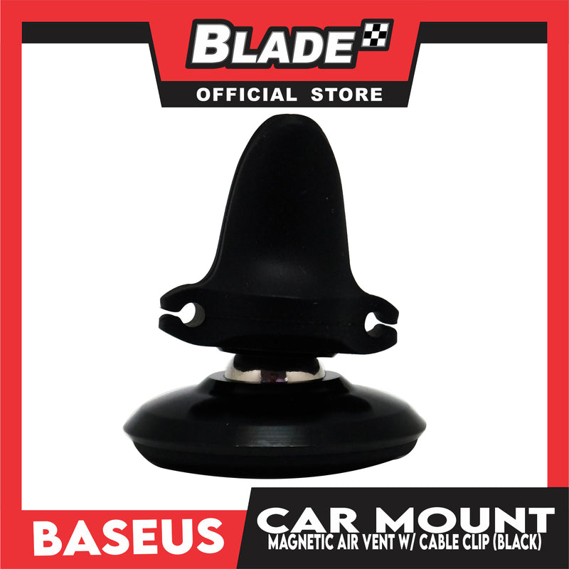 Baseus Car Mount Holder Magnetic Air Vent with Cable Clip SUGX-AO1 (Black)