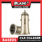 Baseus Trumpet Metal Car Charger MTL CCLB-OV (Gold) Dual USB Output 3.1A Heavy Current Car Charger