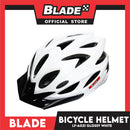 Blade Adult Cycling Bike Helmet Glossy (White/Black)  LF-A021