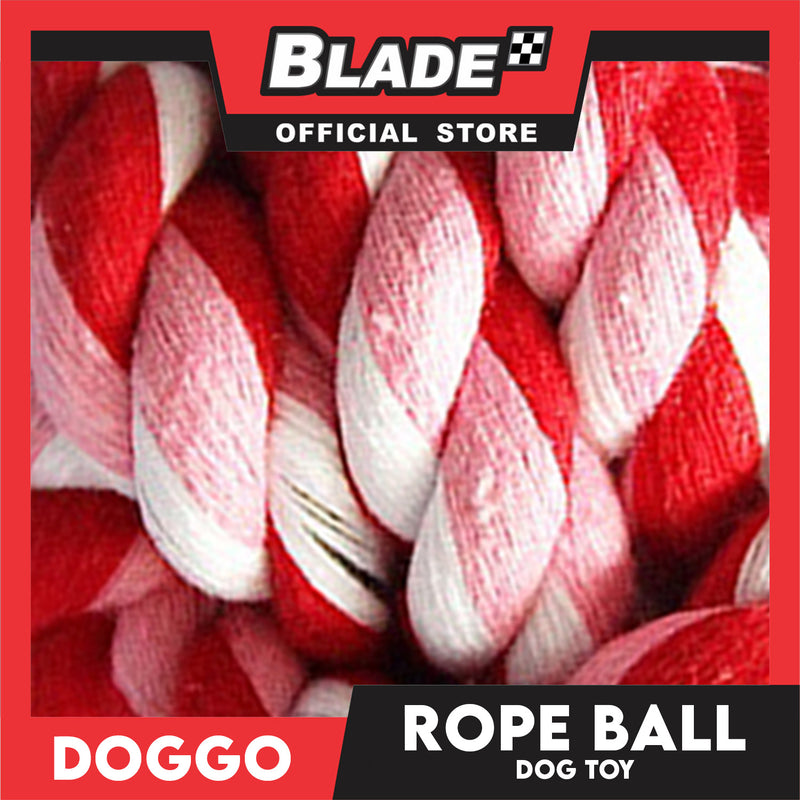 Doggo Rope Ball Medium Size (Pink) Perfect Toy for Dog