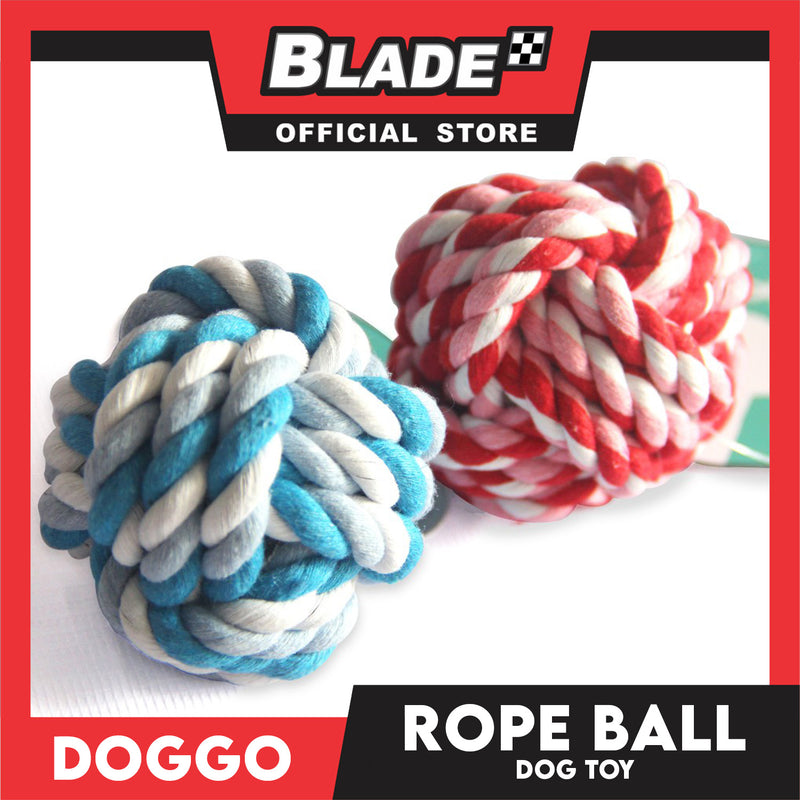 Doggo Rope Ball Small Size (Pink) Perfect Toy for Dog