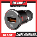 Blade Car Charger C304Q S4 w/ High Quality 3.0 Data Cable 1000M for Android. Xiaomi, Samsung, Huawei, Oppo, Vivo etc.