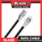 Blade Data Cable Denim and Zinc Alloy Lightning 2.4A LS29 1000mm (Black & Blue)