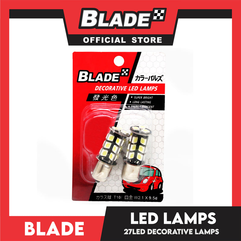 Blade LED Bulb 27-LED 5050 Single Contact (White)