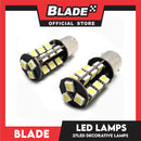 Blade LED Bulb 27-LED 5050 Single Contact (White)