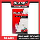 Blade Decorative LED Lamps T10-5050-5LED (White)