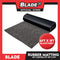 Blade Rubber Matting with Spike 4ft. x 1ft. (Black/Grey) Customize Matting, Spaghetti Matting, Black Coil Mat and DIY Custom Fit for Car and Floor Mat