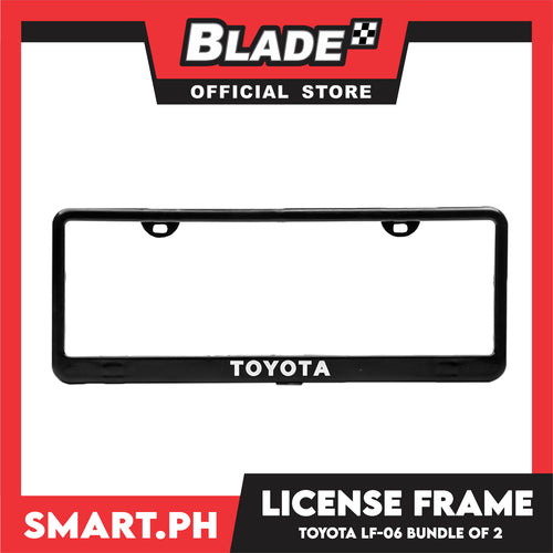 2pcs Blade License Frame Toyota LF-06