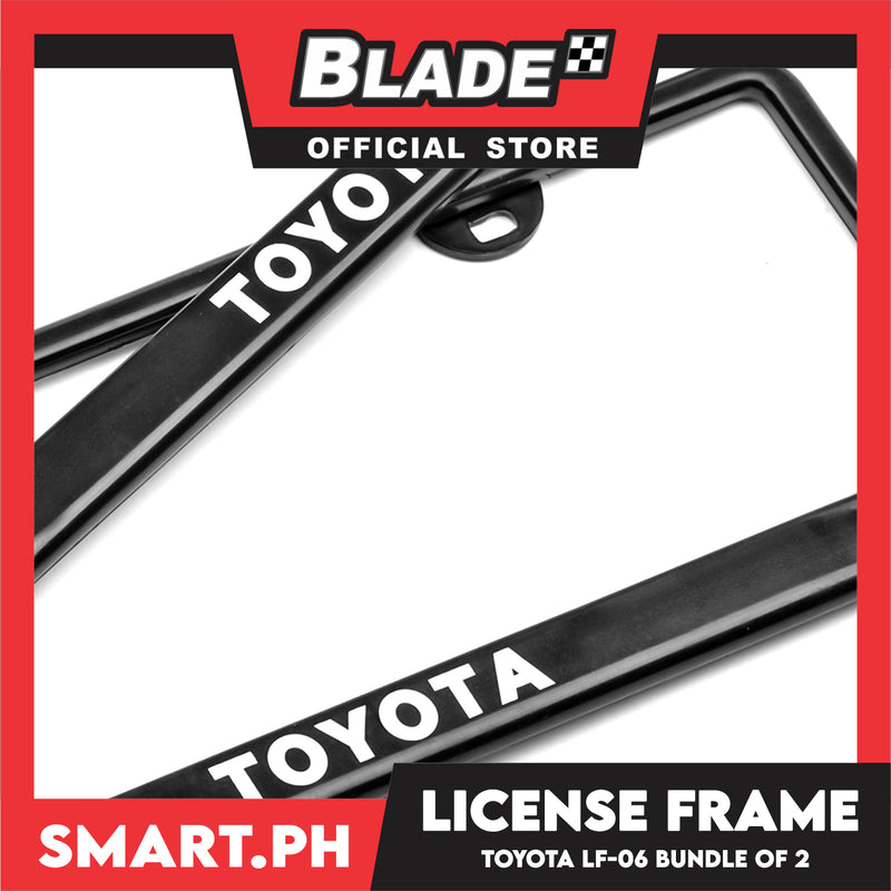 2pcs Blade License Frame Toyota LF-06